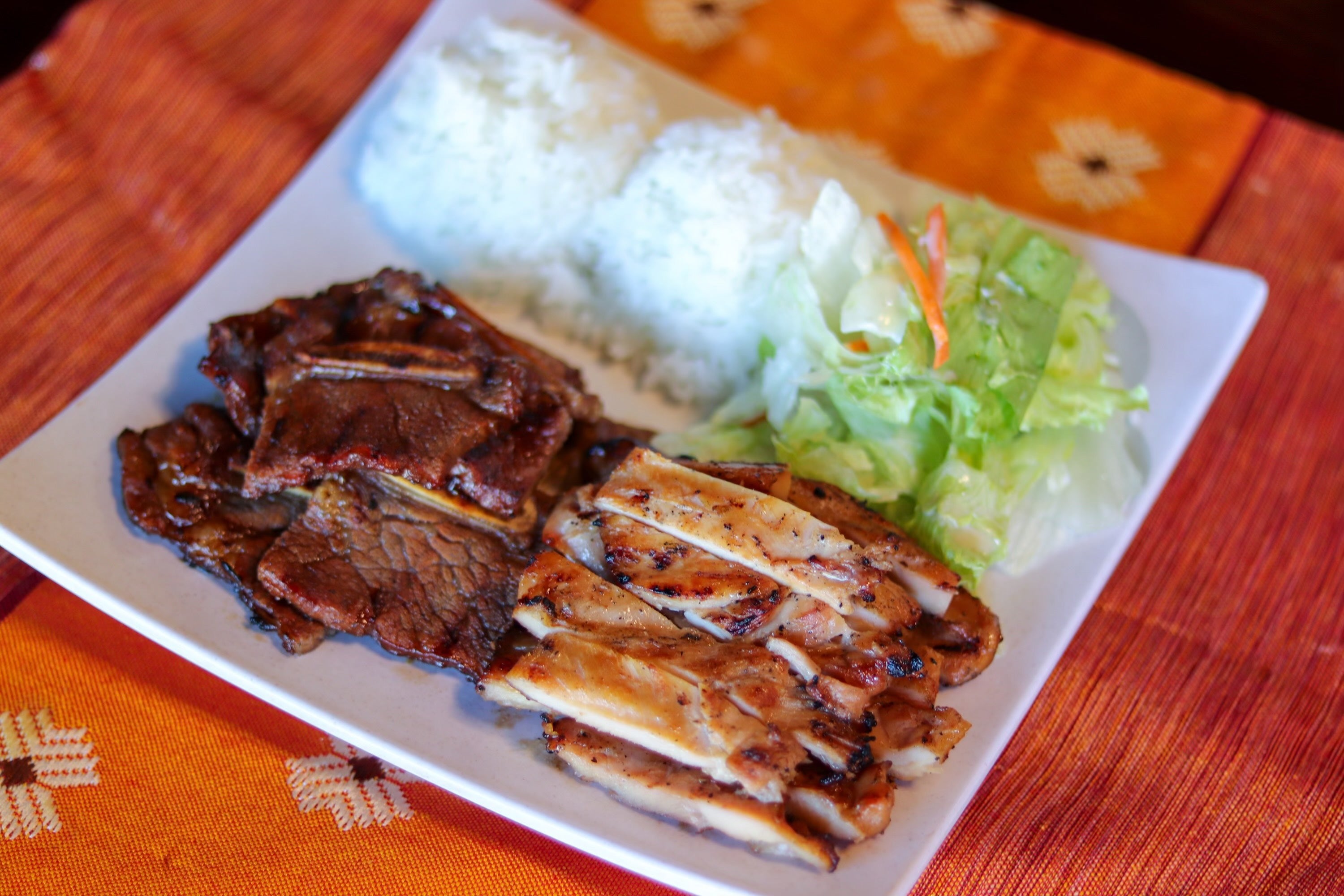 Chicken & Beef short ribs | Mama’s Grill ‘n Bento Teriyaki